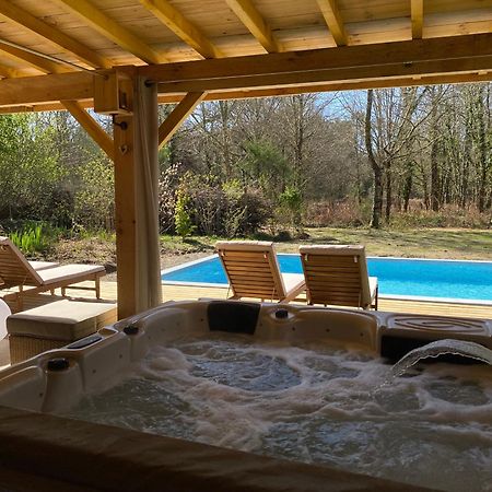 Gites & Spa De Charme " Ploum" Pouydesseaux Esterno foto